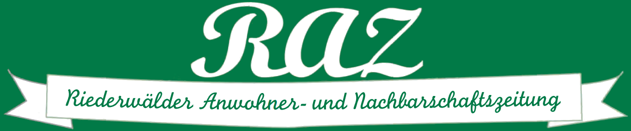 RAZ - Riederwälder Anwohner- und Nachbarschaftszeitung